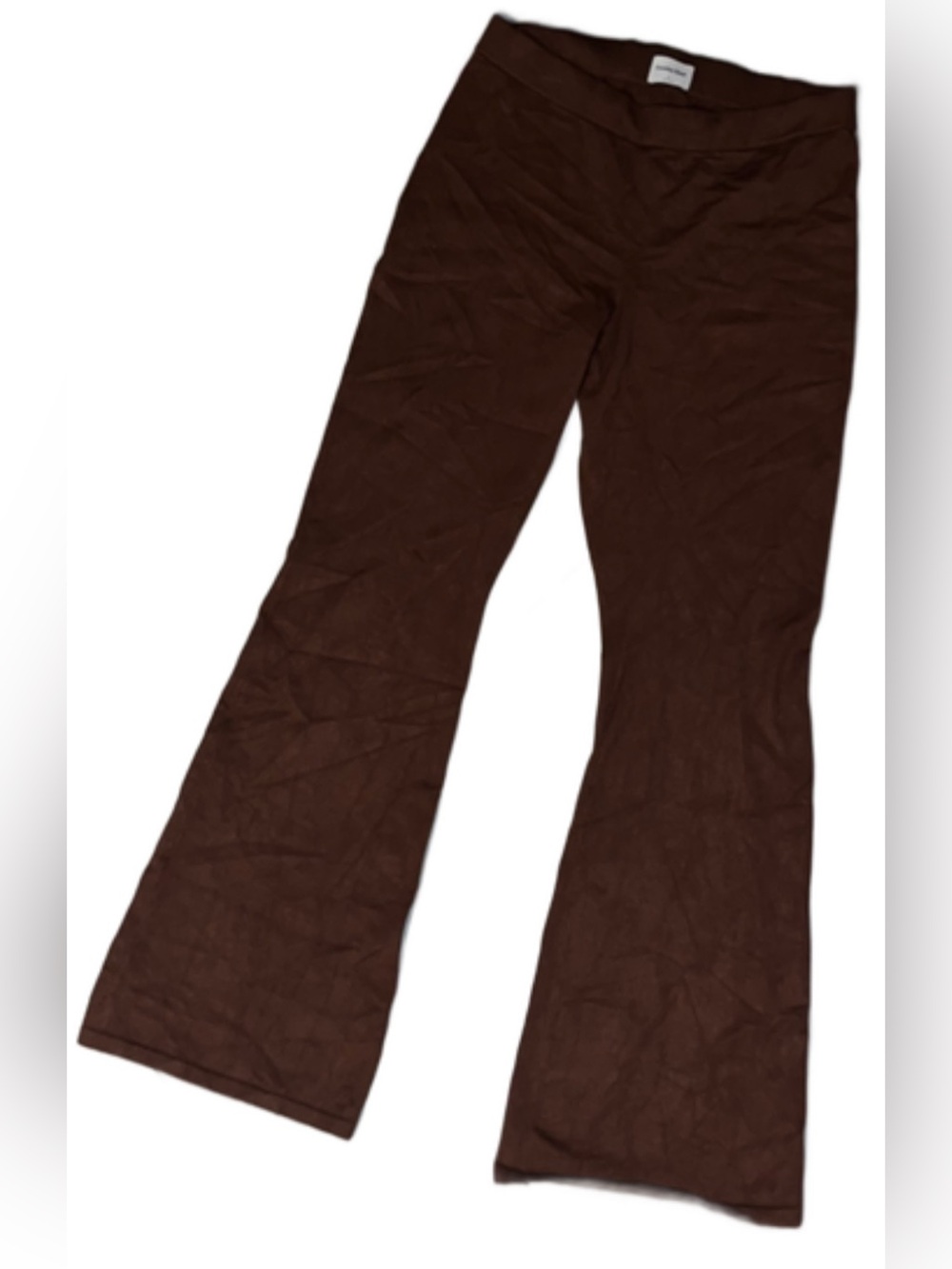 Aritzia (Sunday Best) Brown Stretch Flare Trousers